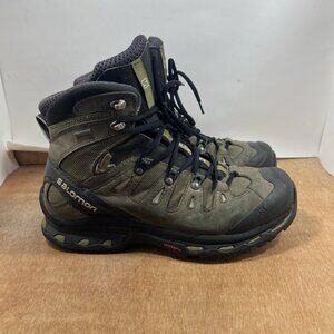 Salomon Quest 4D 2 GTX GoreTex Men's Size 8.5 Hiking Boots Olive Green